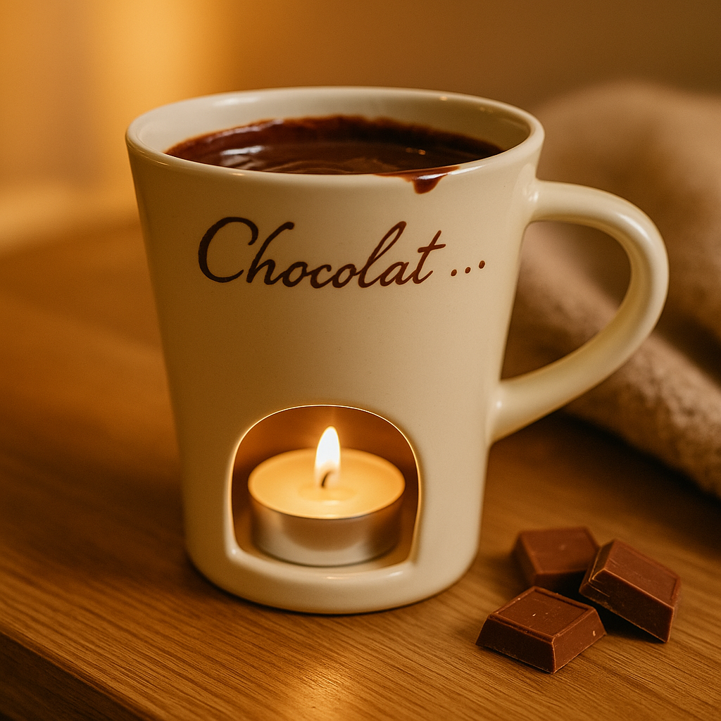 “Bought this as a gift for my girlfriend and now she’s obsessed. We used it with strawberries and marshmallows — it feels like a mini fondue night at home.”