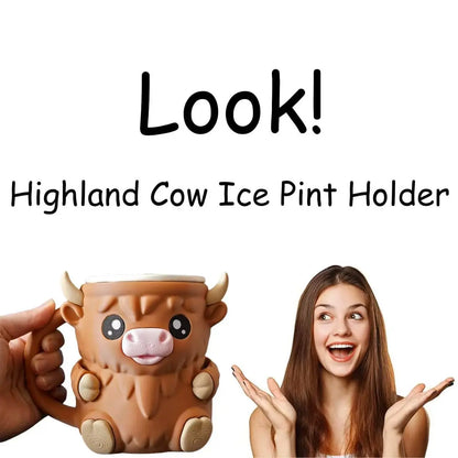 Melt n' Dip™|Cow Ice Cream Holder